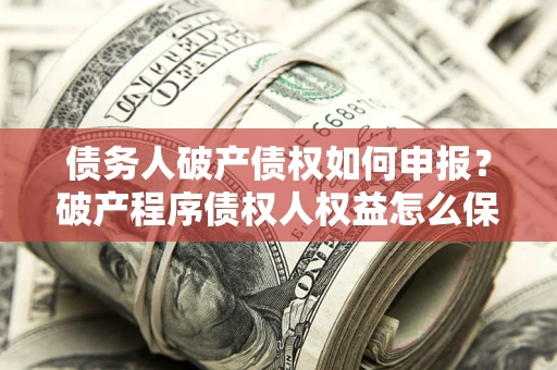 北京债务人破产债权如何申报？破产程序债权人权益怎么保障？