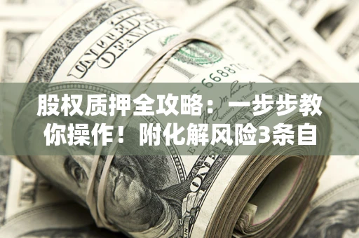 北京股权质押全攻略：一步步教你操作！附化解风险3条自救法则