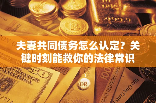 北京夫妻共同债务怎么认定？关键时刻能救你的法律常识