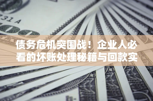 北京债务危机突围战！企业人必看的坏账处理秘籍与回款实战指南