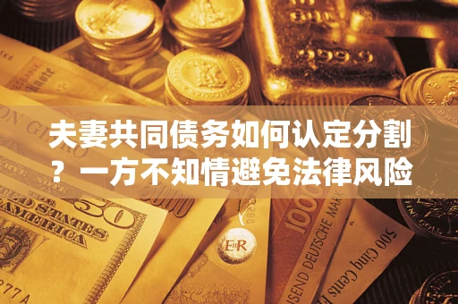北京夫妻共同债务如何认定分割？一方不知情避免法律风险必看！